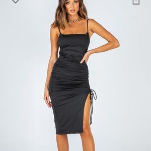 Black MIDI Dress
